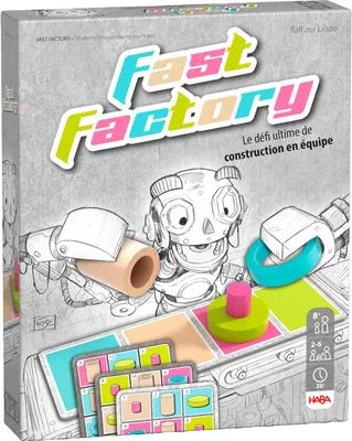 Zdjęcie produktu dla Haba Fast Factory gra edukacyjna dla dzieci i rodziny - gra logiczna