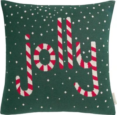 Produktbild von Tom Tailor Zierkissenhülle ohne Füllung Jolly Farbe dunkelgrün Größe 45x45