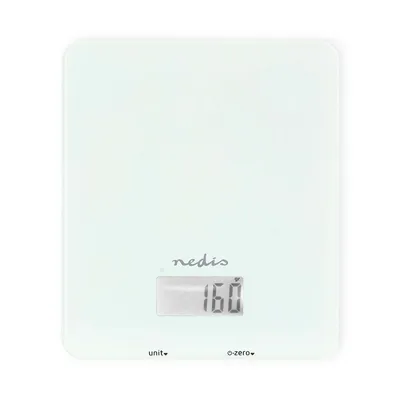Immagine prodotto di Bilancia da cucina Nedis SmartLife - Bluetooth - vetro / plastica - bianco