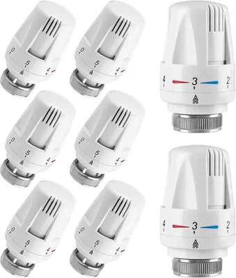 Produktbild von Heizkörperthermostat, Thermostatkopf, Heizungsregler: 8 Stück M30 x als praktische Ergänzung für Zuhause