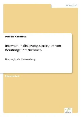 Produktbild von Internationalisierungsstrategien von Beratungsunternehmen