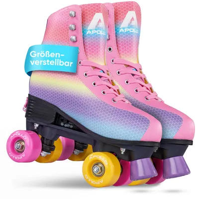 Produktbild von Apollo Rollschuhe »Disco Quads« Gr. 39-42 Rainbow Inliner Inlineskates Skates