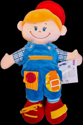 Produktbild von Weiche Stoffpuppe Junge 37 cm  Puppe