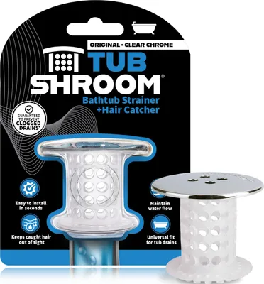 Productafbeelding van Tubshroom afvoersieb, haarsieb, chroom uitvoering
