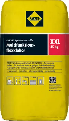 Zdjęcie produktu dla SAKRET Wielofunkcyjny klej elastyczny XXL 15kg