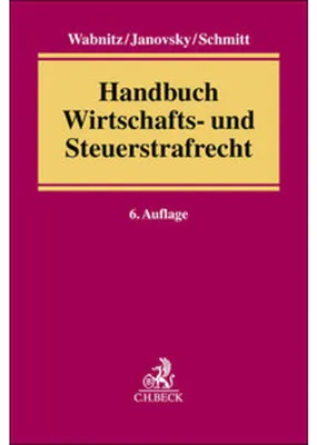 Obrázok produktu pre Handbuch Wirtschafts- und Steuerstrafrecht