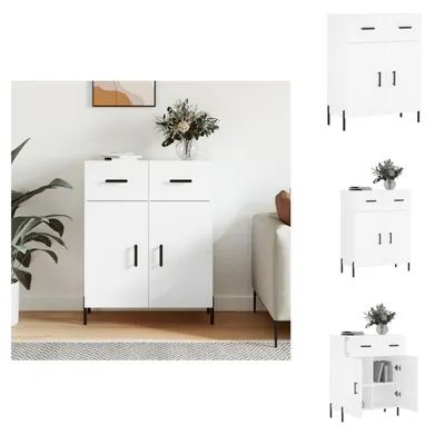 Produktbild von vidaXL Sideboard Weiß 69,5x34x90 cm Holzwerkstoff -  Sideboards