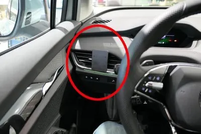 Zdjęcie produktu dla Brodit 805680, Telefon komórkowy/Smartfon, Uchwyt pasywny, Samochód, Czarny