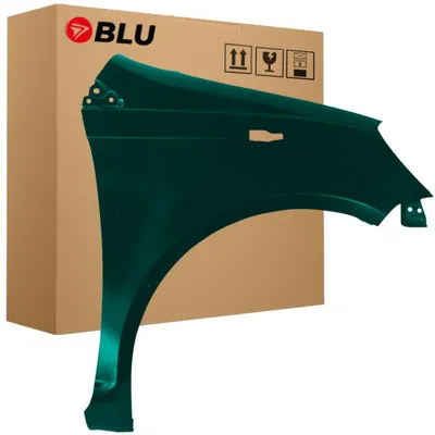 Obrázok produktu pre BLU Blatník náhrada pre Toyota Yaris I (10XP) 6R4 Pravá Grün Dark Green | 1999-2006 | Predný | Lakovaný | Pripravený na montáž | Oceľ