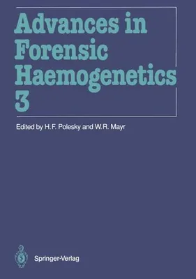 Produktbild von Advances in Forensic Haemogenetics