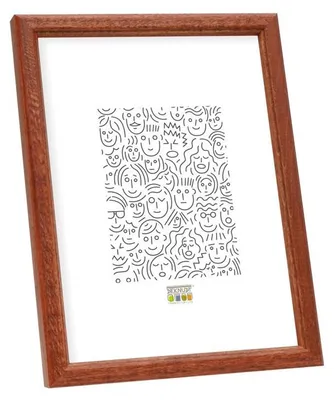Zdjęcie produktu dla Deknudt S236H3 Ramka drewniana ciemnobrązowa 15x20 cm