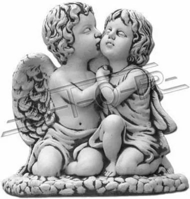 Produktbild von Grabschmuck Grab Stein Dekoration Engel Figur Skulptur Gott Heilig 32cm S101025