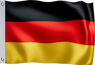 Immagine prodotto di MONZANA® Bandiera Germania Nazionale 150x90cm Occhielli in Metallo 100% Poliestere Giardino Esterno Tifoseria Europei Calcio