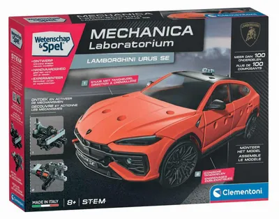 Obrázek produktu pro Stavebnice Clementoni Lamborghini Urus STEM – autíčko na sestavení
