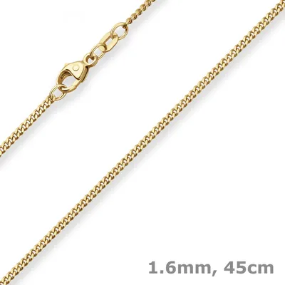 1-6mm-Panzerkette-aus-585-Gelbgold-45cm