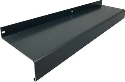 Produktbild von Gutmann Aluminium Fensterbank anthrazit RAL 7016, Tiefe: 380 mm Länge: 1000 mm ohne Seitenabschluss