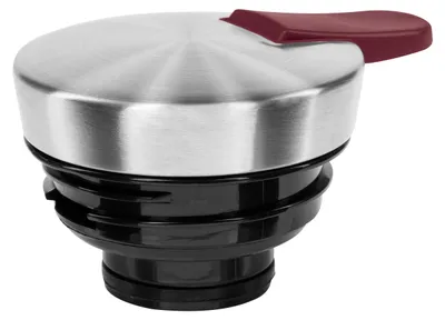 Produktbild von EMSA Isolierkanne "Soft Grip" Edelstahl 1,5 l, 28 cm weinrot