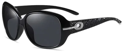 Zdjęcie produktu dla Techsuit Sunglasses PC 2012 okulary przeciwsłoneczne z PC UV - czarno-szare
