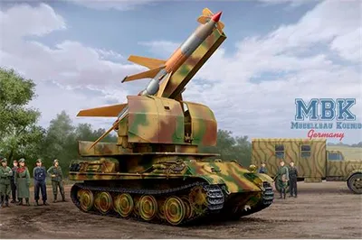 Image de Flakpanther w/8.8cm Flakrakete Rheintochter I / 1:35