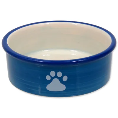 Image de MAGIC CAT chat en céramique patte bleu 12,5 cm 1 pc
