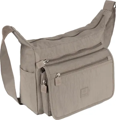 Produktbild von Damen Tasche Schultertasche Umhängetasche Crossover Bag Shopper (270)  GRAU