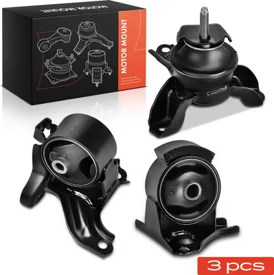 Image de Frankberg 2x Support Moteur + 1x Support de Boîte de Vitesses Avant pour Hyundai Tucson JM KIA Sportage JE KM 2.0L