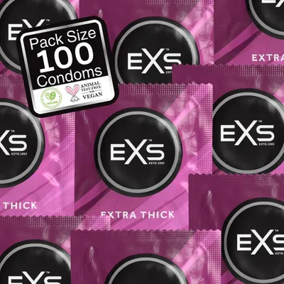 Zdjęcie produktu dla EXS Extra Safe - Prezerwatywy - 100 sztuk