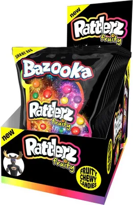 Produktbild von Rattlerz fruity Kaubonbon Beutel