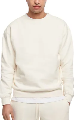 Immagine prodotto di Urban Classics - Felpa girocollo bianca e beige - 4XL