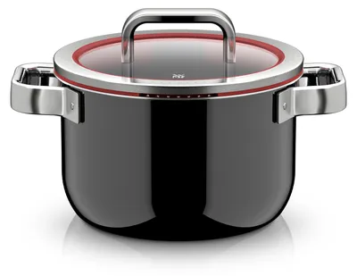 Image de WMF Fusiontec Function Pro, Kochtopf mit Deckel, 20 cm, Black 3201114082 4000530759771