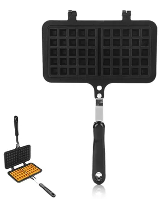 Waffeleisen, rechteckig, 21,5x33,5 cm, Antihaftbeschichtung