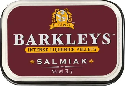 Produktbild von Barkleys Liquorice Pastillen Lakritz mit Salmiak Geschmack 20g