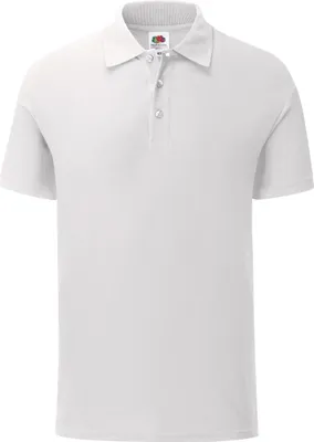 Produktbild von Fruit Of The Loom Herren Poloshirt 65/35 Maßschnitt RW6522 (L) (Weiß)
