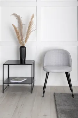 Produktbild von Venture Home Stuhl Velvet Grau 2er-Pack