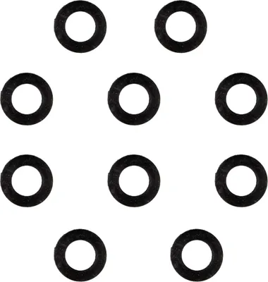 Produktbild von tecuro Gummidichtung 3/8 Zoll (9,6 x 14,5 x 1,90 mm) für Überwurfmuttern (10 Stück)