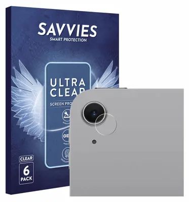 Produktbild von 6x Für Apple iPad Air 13" M4 2026 (NUR Kameraschutz) Schutzfolie Savvies Displayschutz Display Schutz Folie Klar Transparent