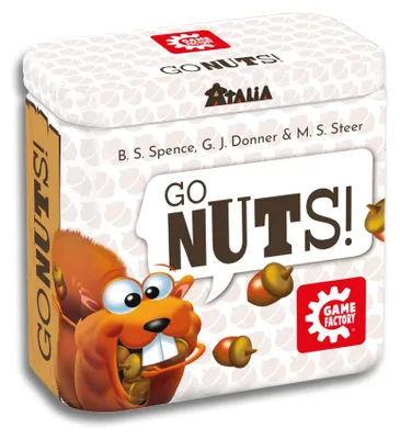 Zdjęcie produktu dla Blackrock Games GO NUTS, Gra planszowa, Tradycyjny, 8 lat(a), 15 min, 15 min