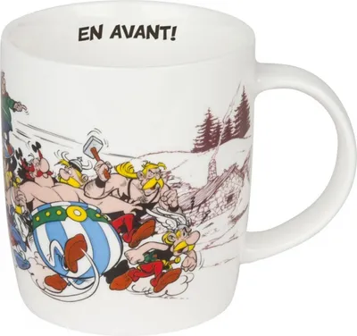 Image de Könitz Asterix A Lattaque Mug français, tasse, tasse à café, bone china, 400 ml, 11 7 275 2046
