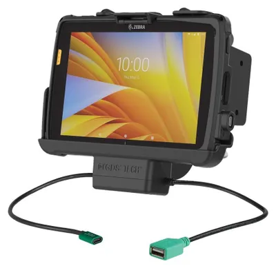 Produktbild von RAM Mounts RAM-GDS-DOCK-ZE20PDU, Tablet/UMPC, Aktive Halterung, Universal, Schwarz