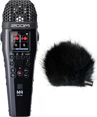 Image de Zoom M4 MicTrak Enregistreur audio 4 canaux avec bonnette anti-vent