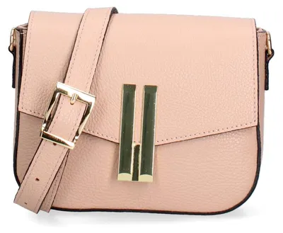 Produktbild von Gave Lux Handtasche für Damen, weiß, aus hochwertigem Leder, verstellbarer Verschluss, hergestellt in Italien