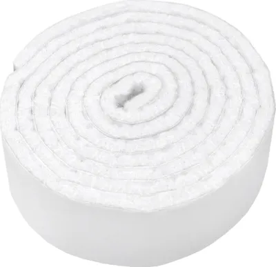 Produktbild von Adsamm® | selbstklebendes Filzband zum Zuschneiden | 24x1000 mm | Weiß | Rolle | 3.5 mm starker selbstklebender Filzzuschnitt in