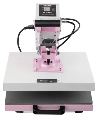 Immagine prodotto di Pressa termica VEVOR, pressa termica digitale 15 x 15 pollici, macchina per il trasferimento di calore estraibile, riscaldamento rapido e uniforme, cotone isolante a 2 strati, macchina per il trasferimento di calore Rosa