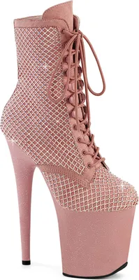 Produktbild von FLAMINGO-1020RM Damen Booties von Pleaser, Rosa  , EU 37, US 7