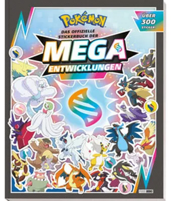 Obrázok produktu pre Pokémon: Das offizielle Stickerbuch der Mega-Entwicklungen