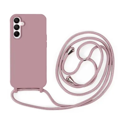 Produktbild von Handykette für Samsung Hanyhülle mit Band Hülle mit Kodel Smartphone Halskette Galaxy A15 Rosa