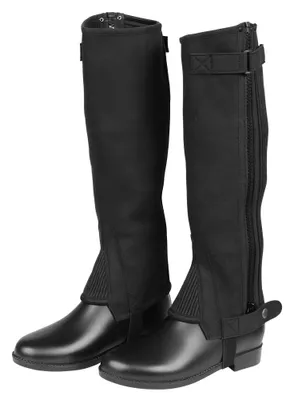 Produktbild von Kerbl Minichaps ClassicStretch Gr.140 waschbar mit Reißverschluss schwarz