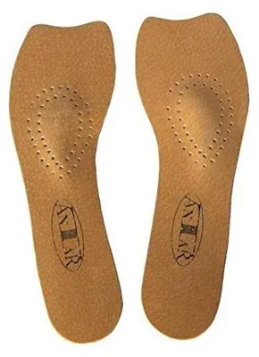 Produktbild von Antar AT53504 41/42 Orthopädische 3/4 Einlagen Leder mit Spreizfußpelotte, Größe