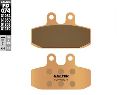 Immagine prodotto di Pastiglie freno Galfer FD074 - G1370