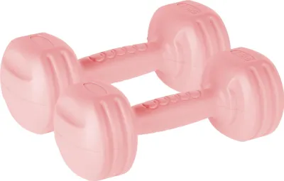 Obrázek produktu pro Rebel RBA-2306 Fitness činky jednoručky 2 x 1,5 kg, světle růžové